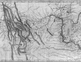 Map of Lewis and Clark's Track