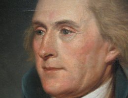 Thomas Jefferson, by Charles Willson Peale; Philadelphia, 1791.