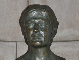 Willa Cather Bust by Paul Swan