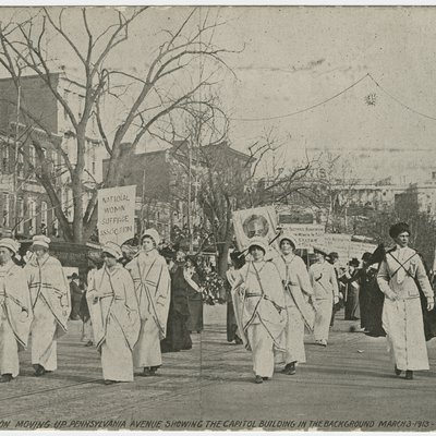 Photo of Women Suffragettes  Marching 0401_0302